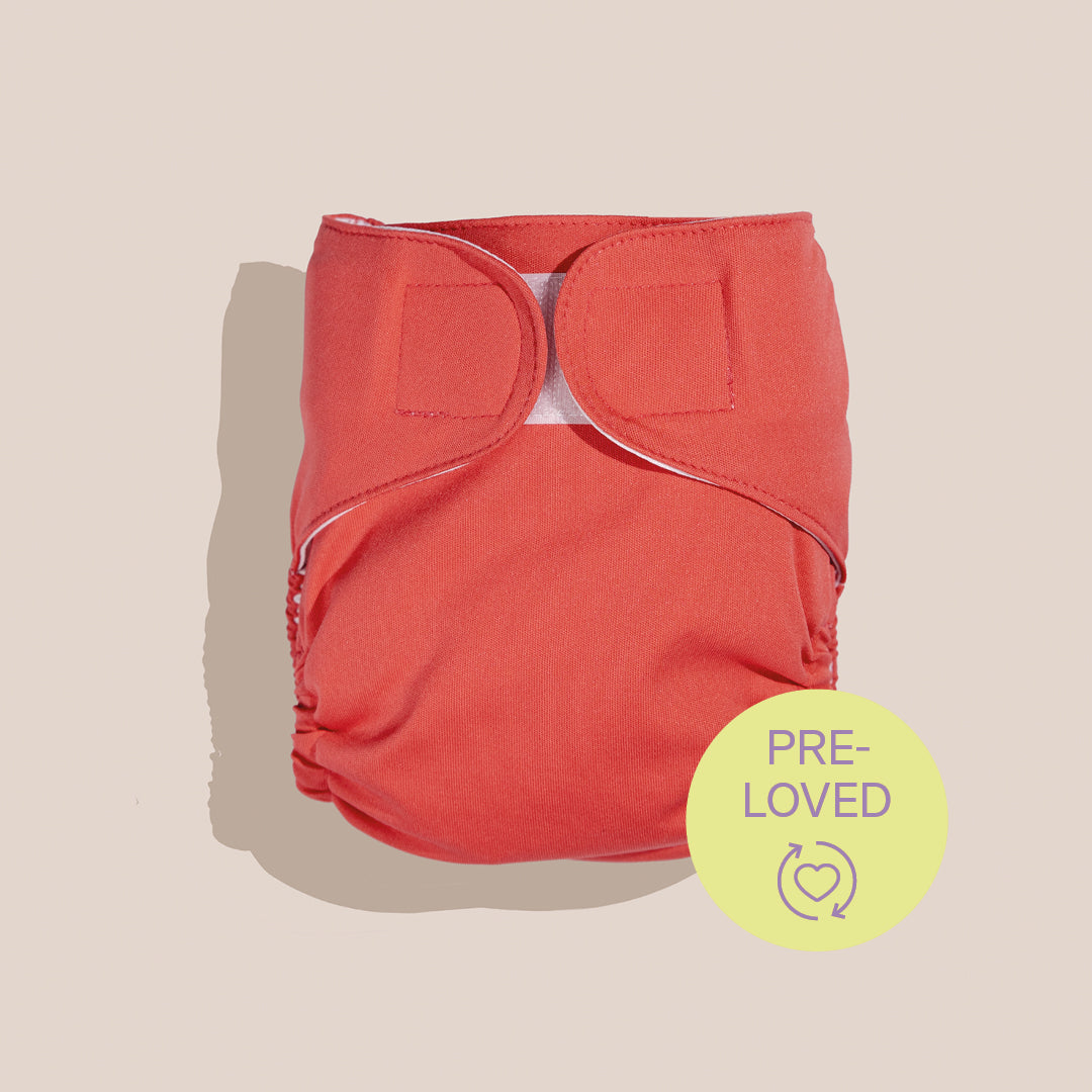 Pre-loved Judes Stoffwindeln Überhose in Coral

Pre-loved Judes cloth diaper cover in coral