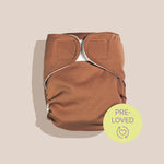 Pre-loved Judes Stoffwindel Überhose in Mocha 

Pre-loved Judes Cloth Diaper Outer in Mocha 